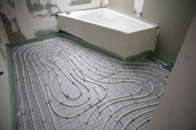 Upgraded Bathroom Flooring